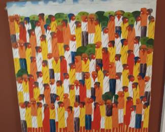  Laurent Casimir (1978) painting signed (1928 - 1990 
  