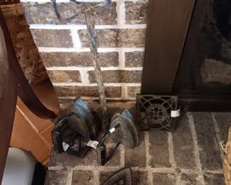 Flat irons,trivets and branding iron