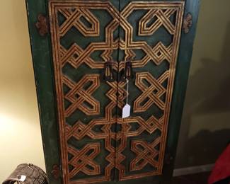 Hand painted cabinet 