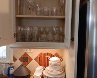 Dansk soup tureen and bowls.  All other dishes in this pic have sold.