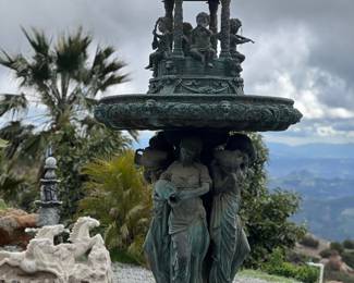 Monumental Bronze Fountain  