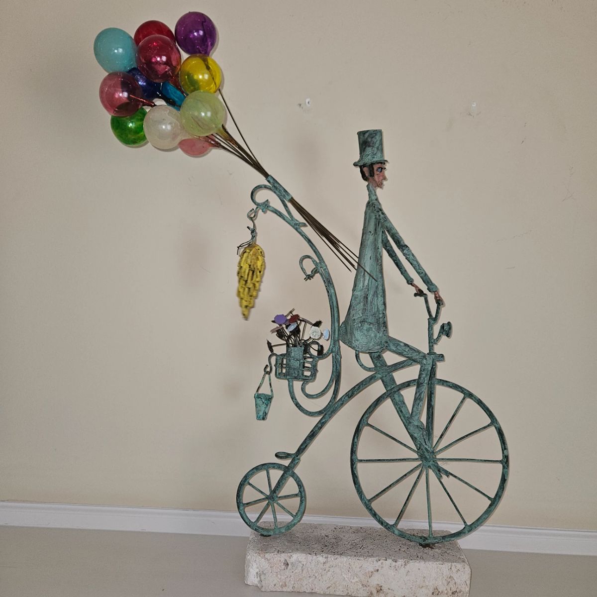 Copper Balloon Man Sculpture in the style of Jim Luke!   
