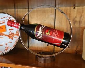 Fun Brass Wine Bottle Holder!