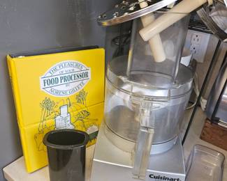 Cuisinart Food Processor & Cookbook!