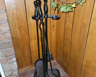 Cast Iron Fireplace Tools!