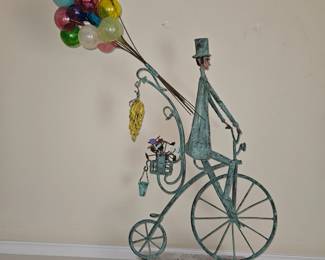 Copper Balloon Man Sculpture in the style of Jim Luke!   
