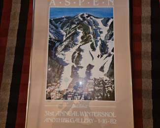 Aspen 31st Annual Winterskol Framed Print by Linda Roberts!