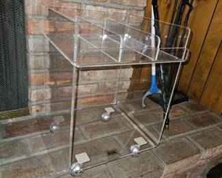 AKKO Classic Elegance in Acrylic MCM Rolling Cart!
