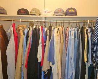 Men's Clothing Size Large & Shoes Size 10!