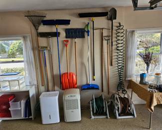 GE DeHumidifier Model # ADHB 50 ZQ1, Hampton Bay DeHumidifier Model # CFZ025, Garden Tools, Garden Hoses & Reels!
