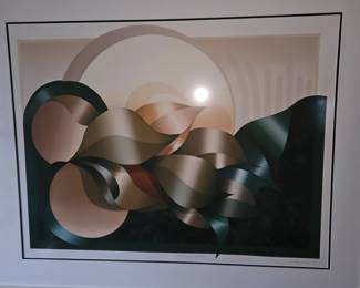 1992 Signed Numbered Limited Edition Print by Bobbi Ameen, Michigan Artist (1950-1999) 