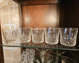 Waterford Crystal Whiskey Glasses Set Of 5!