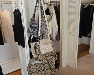 Vintage Coach & Etienne Aigner Bags!