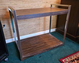 Mid Century Printer/Microwave Stand!