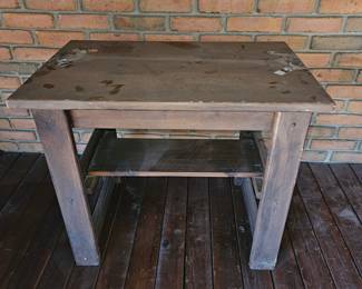 Rustic Wood Table!