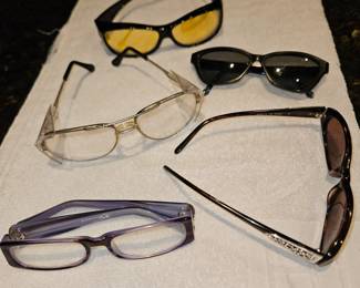 Polarized Night Sight Glasses, Brighton Made in the Shade Sunglasses #SC087-140, Vintage Aviator GA Z87 Safety Eyeglasses, Susan A MCV Magnivision #LO0311 Eyeglasses, Vanni Italy #V3615 Sunglasses!