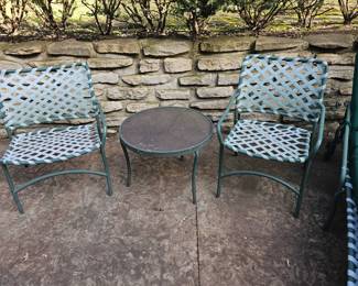 Tropitone 1980s Patio Chairs & Table!