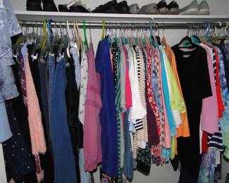 We have very nice clothing items to choose from at this sale