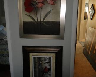 Nice framed art work for your walls