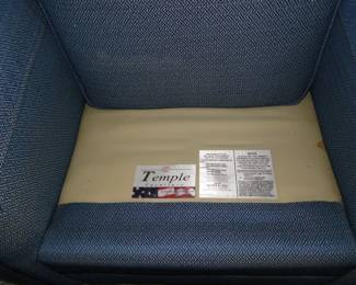 Temple is the maker of the chair and ottoman