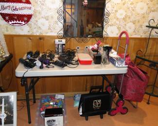 We have a very nice selection of beauty/salon items too