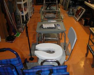 Medical devices, and medical equipment are in great working order with many items to choose from