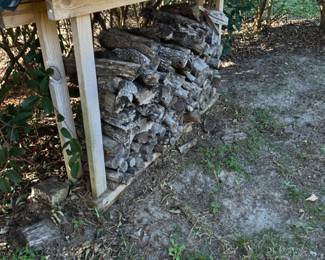 Firewood and stand