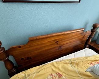 50% OFF PRICE OF QUEEN HEADBOARD AND FOOTBOARD IS $100