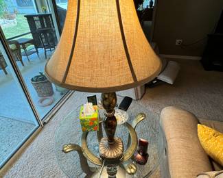 50% OFF LAMP PRICE IS $15 - 50% OFF PRICE OF TABLE IS $50