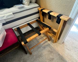 $8 & $10 (suitcase racks)