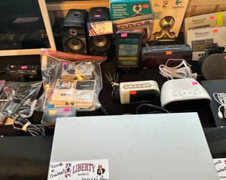 Office Supplies and DVD Player