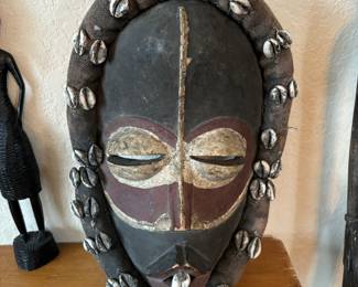 African Tribal Handmade Fertility Mask