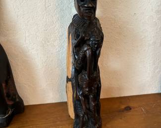Kenya Ebony Hand Carved Tribal Figurine