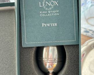 Lenox Pewter Vase NIB