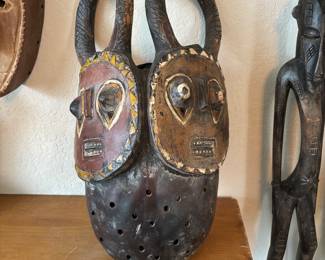 Goli Baoul Mask two faces