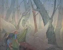 Artist Signed 1961 Original Gouache Painting
