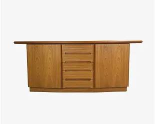 Skovby Danish Modern Teak Credenza Buffet
