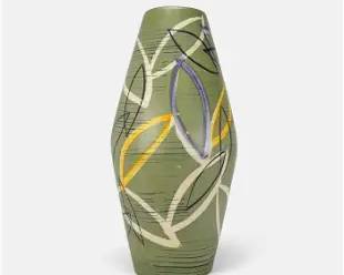 Large Scheurich Keramik West German Modernist Floor Vase
