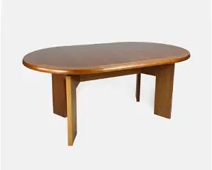 Skovby Danish Modern Dining Table w/Extension Leaves
