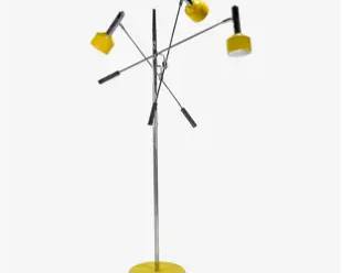 Three-Arm Triennale Style Three-Arm Italian Floor Lamp

