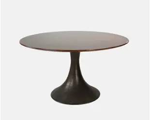 Brownstone Furniture Italian Style Circular Pedestal Dining Table
