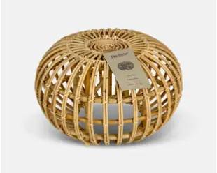 Franco Albini for Sika Design Rattan Ottoman
