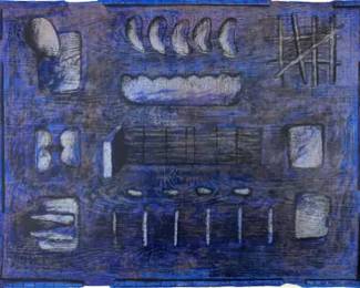 Yuriko Yamaguchi "After Chance" 1988 Japanese Modern Etching
