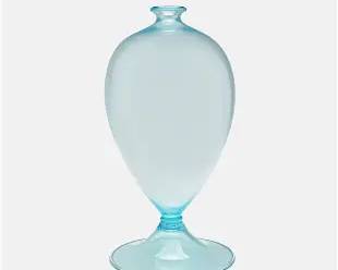 Antique Italian Murano Venini Veronese Style Art Glass Vase
