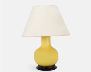 Christopher Spitzmiller Yellow Ceramic Table Lamp 2003

