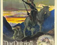 Georges Rochegrosse 1930s DON QUICHOTTE Original Art Deco Theater Advertising Poster

