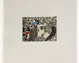 Pop Art Pencil Signed and Numbered Lithograph Japanese Shunga
