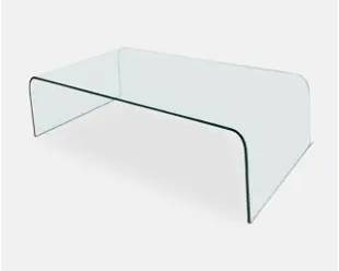 Angelo Cortesi Italian Glass Waterfall Cocktail Table
