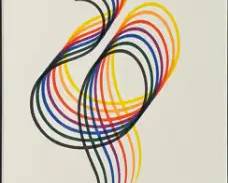 Yaacov Agam "Swirls Series" Artist Proof Lithograph #1
