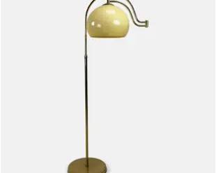 Laurel Adjustable Swing Arm Brass Table Lamp
